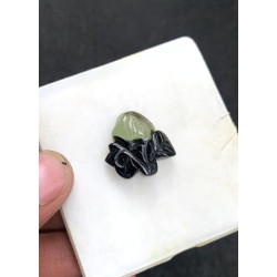 High Quality Natural Watermelon Tourmaline Hand Craved Mix Shape Cabochons Gemstone For Jewelry